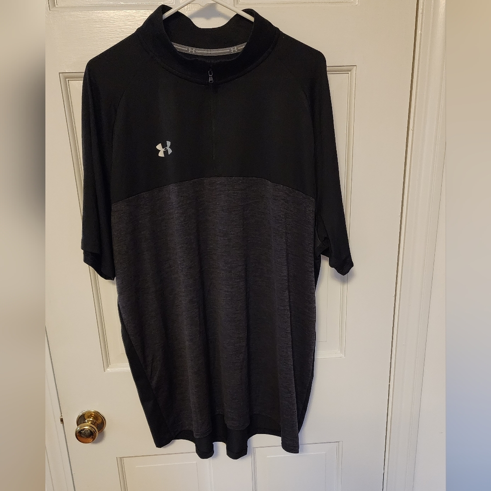Men's short sleeve 1/4 zip